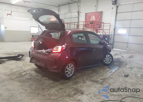 2021 Mitsubishi Mirage Carbonite Edition/Es/Le из США, поврежденный, VIN ML32AUHJ4MH009997